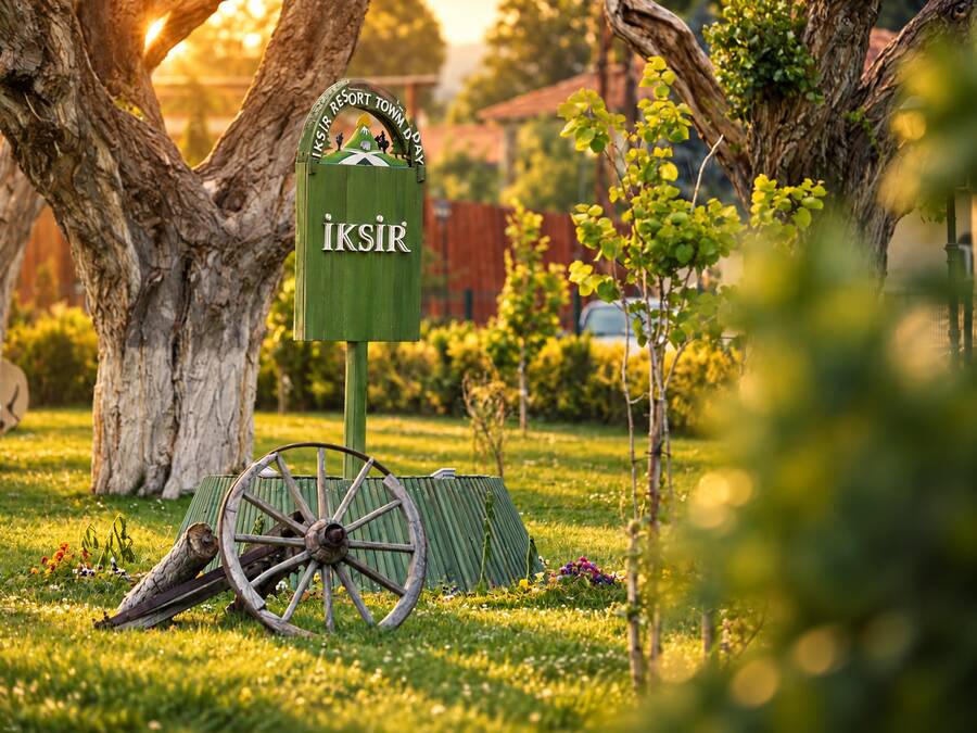 İksir Resort Town Daday yerleşkesi, konaklar ve bahçe 9