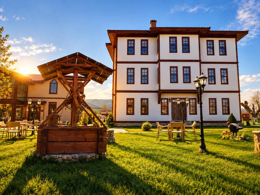 İksir Resort Town Daday yerleşkesi, konaklar ve bahçe 12